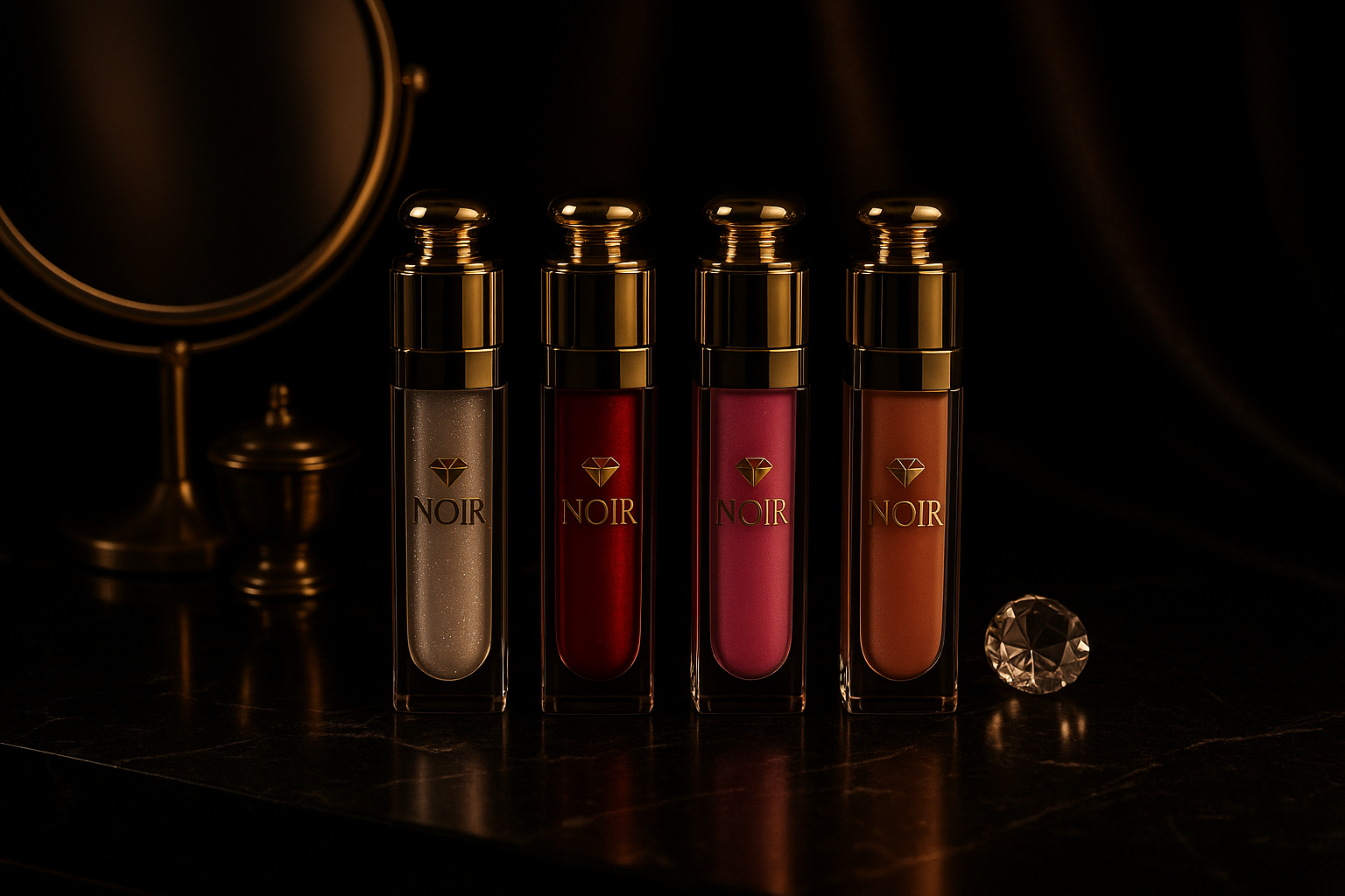 Noir Lipgloss Set